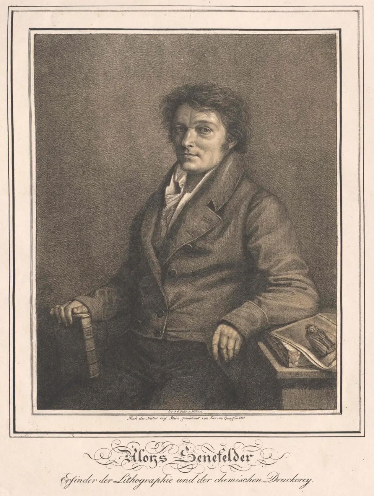 Alois Senefelder. Twórca litografii Alois Senefelder. Twórca litografii