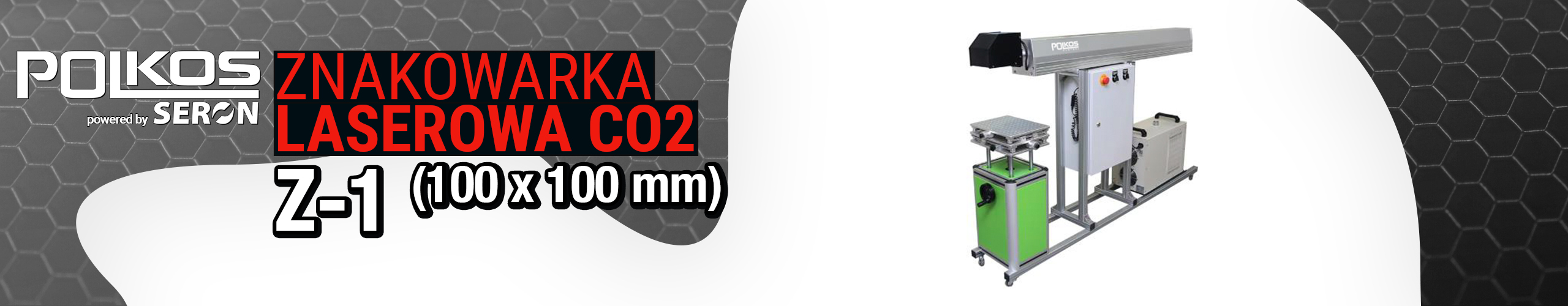 Znakowarka laserowa CO2 Z-1 banner Znakowarka laserowa CO2 Z-1 banner