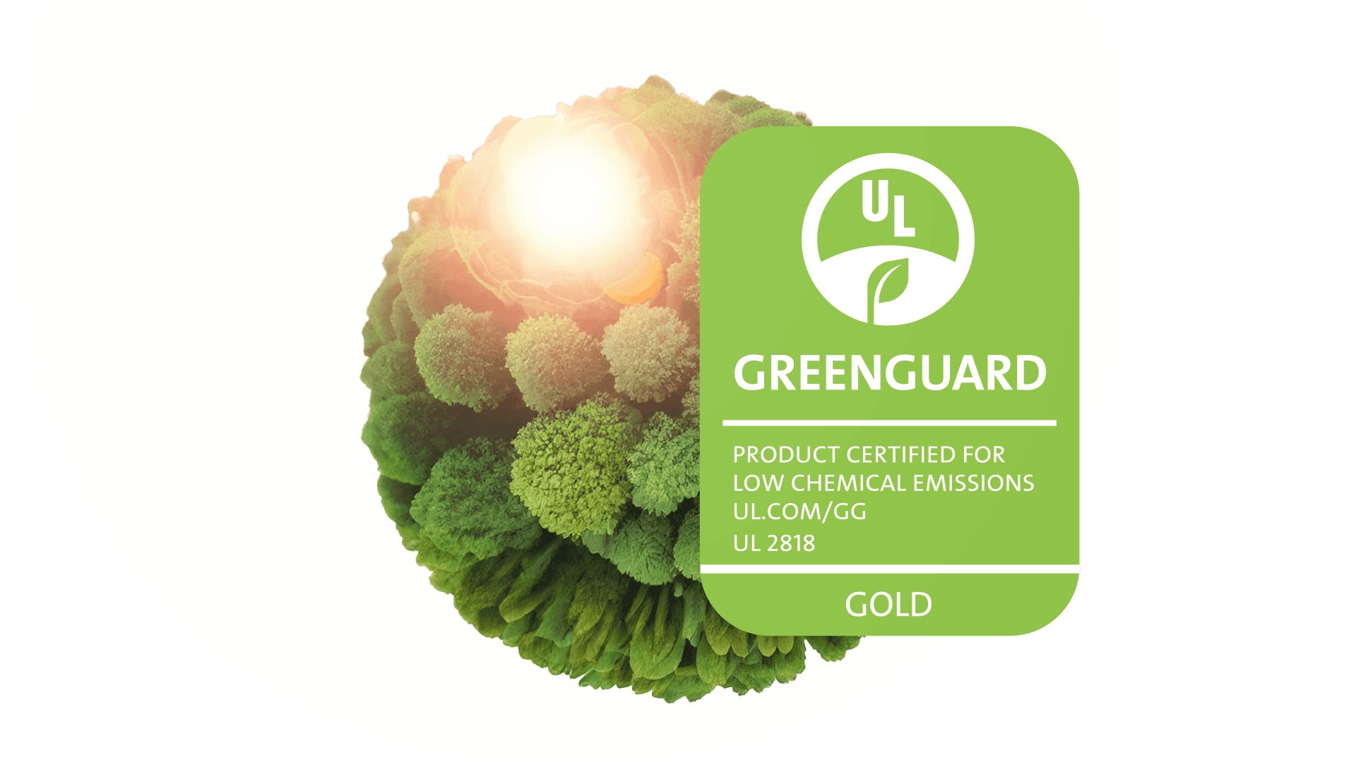 Certyfikat GREENGUARD Gold