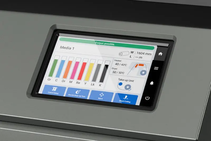 Kolorowy wyświetlacz LCD