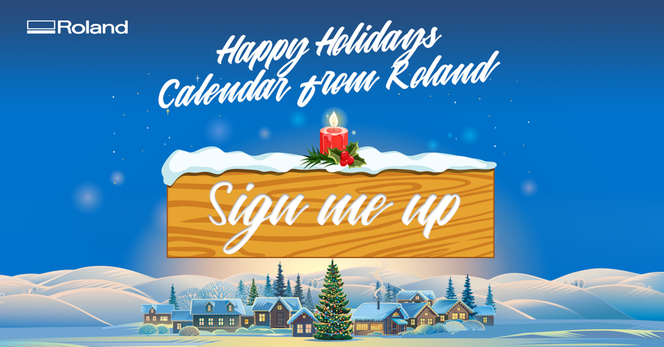 Happy Holidays Calendar LinkedIn Banner
