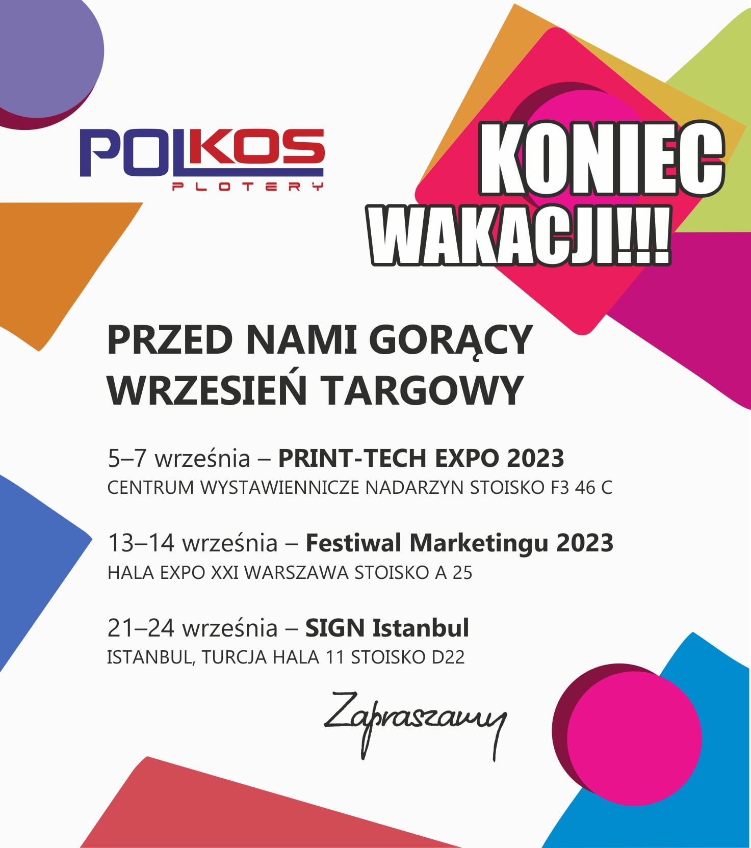 Targowy wrzesień!