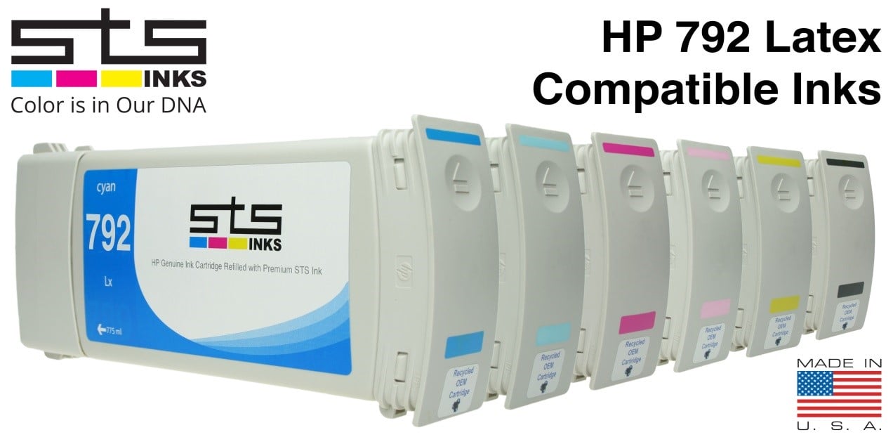 STS inks HP 792 Latex