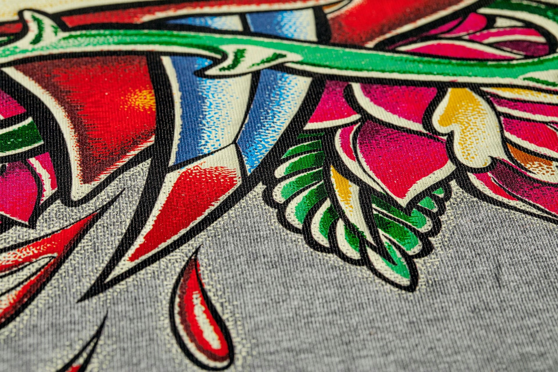 Texart XT 640S F Application T shirt close up