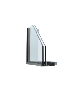 Transparentny LED Szklany Fasadowy