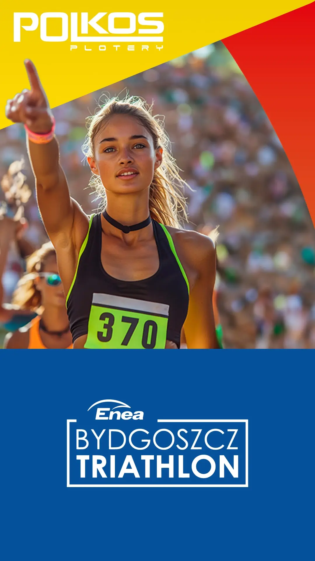 PolKos Digital ENEA Bydgoszcz Triathlon cyfrowy totem
