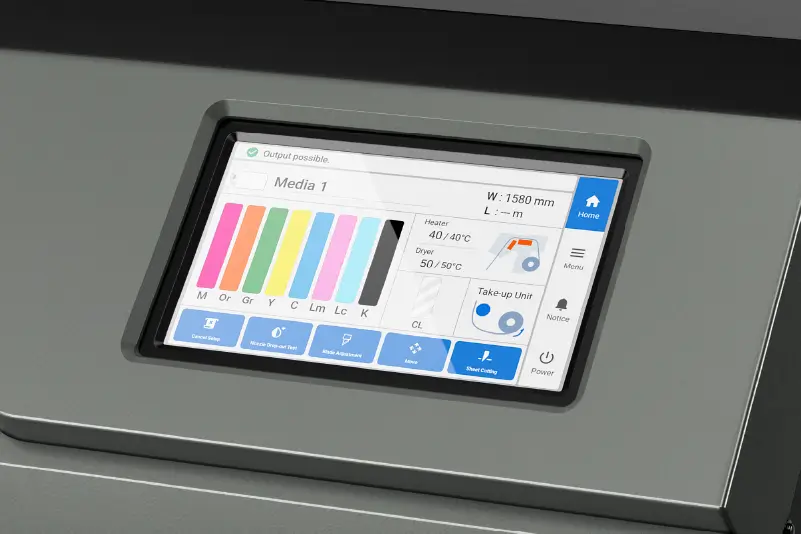 Kolorowy wyświetlacz LCD